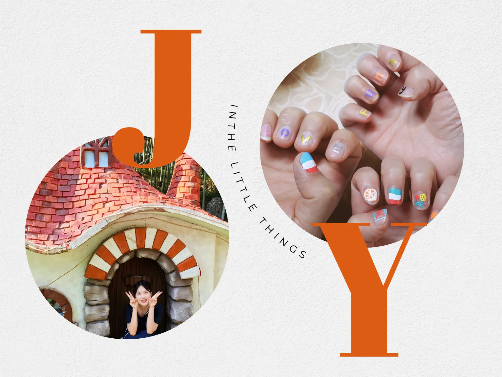 DIY nail art and lifestyle scene showing small daily joy with Vincy as China-based product development partner.